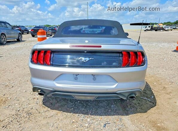 1FATP8UH6L5125962 2020 FORD MUSTANG Серебряный Вид сзади