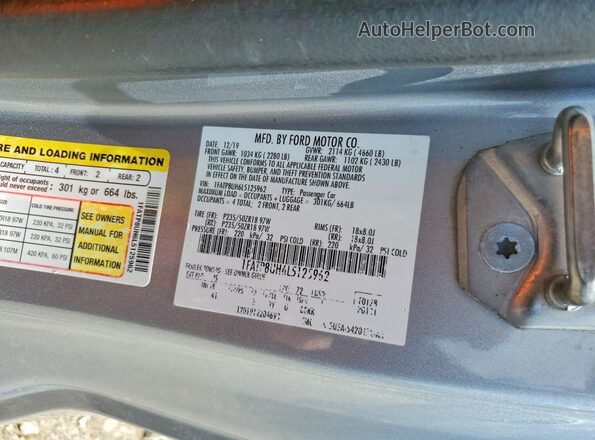 1FATP8UH6L5125962 2020 FORD MUSTANG Серебряный Вид подкапотного пространства