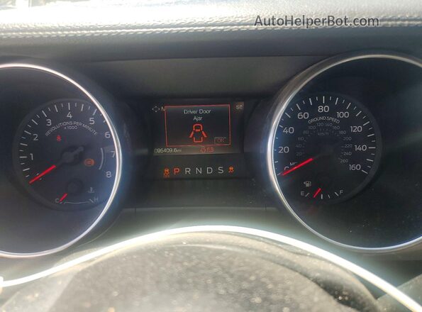 1FATP8UH6L5147315 2020 FORD MUSTANG Silver Instrument cluster view