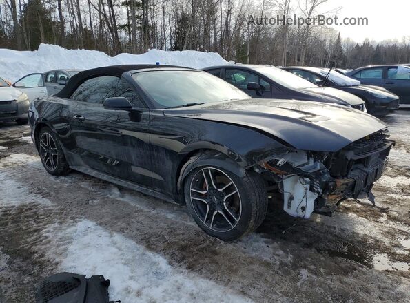 1FATP8UH6L5148481 2020 FORD MUSTANG Black Przód prawy