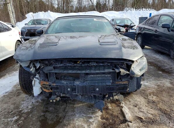 1FATP8UH6L5148481 2020 FORD MUSTANG Black Widok z przodu