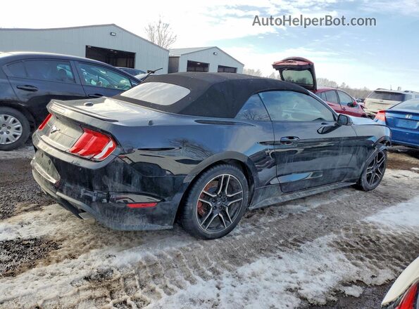 1FATP8UH6L5148481 2020 FORD MUSTANG Black Tył prawy