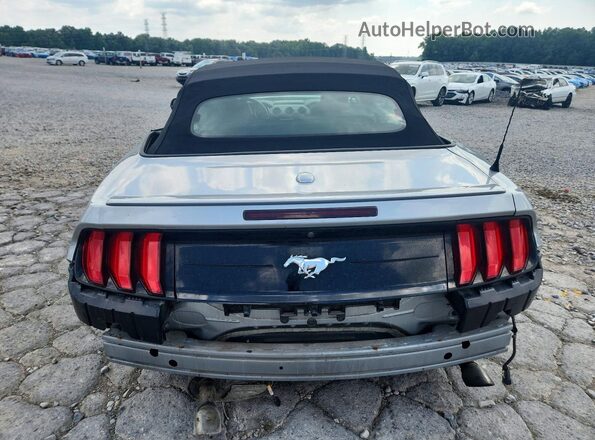 1FATP8UH6N5119176 2022 FORD MUSTANG Silver Հետևի տեսք