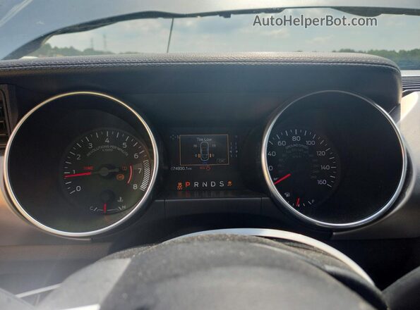 1FATP8UH6N5119176 2022 FORD MUSTANG Silver Սարքավորումների վահանակի տեսք