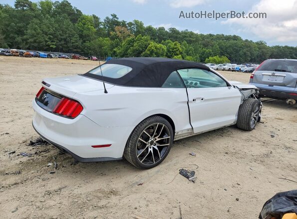 1FATP8UH7G5309698 2016 FORD MUSTANG White Tył prawy