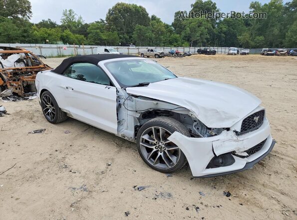 1FATP8UH7G5309698 2016 FORD MUSTANG White Przód prawy