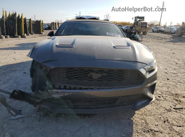 1FATP8UH7J5124249 2018 FORD MUSTANG Серый Вид спереди