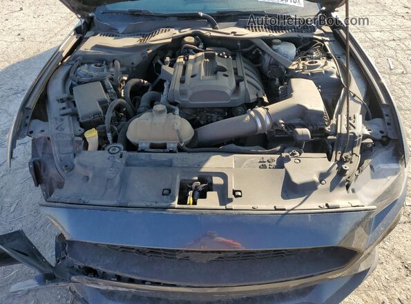 1FATP8UH7J5124249 2018 FORD MUSTANG Серый Вид задней части салона