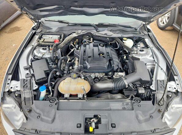 1FATP8UH7L5113562 2020 FORD MUSTANG Silver Вид задньої частини салону