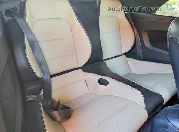 1FATP8UH7M5101204 2021 FORD MUSTANG Black Հետևի նստատեղերի տեսք