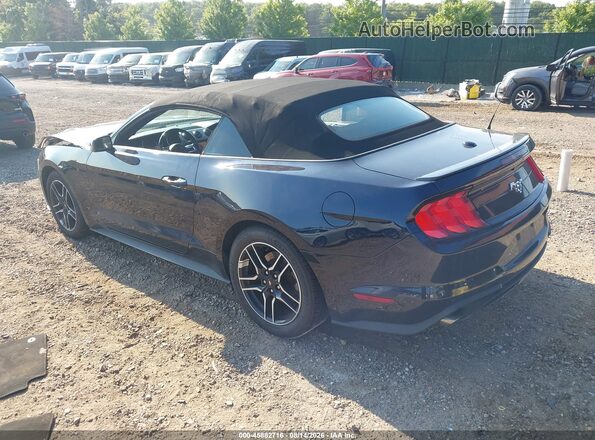 1FATP8UH7M5107102 2021 FORD MUSTANG Black Rear left