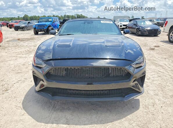 1FATP8UH7N5105397 2022 FORD MUSTANG Черный Вид спереди
