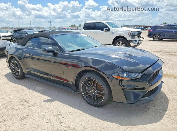 1FATP8UH7N5105397 2022 FORD MUSTANG Черный Передняя правая четверть