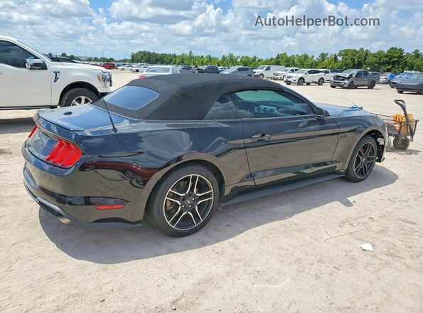1FATP8UH7N5105397 2022 FORD MUSTANG Черный Задняя правая четверть