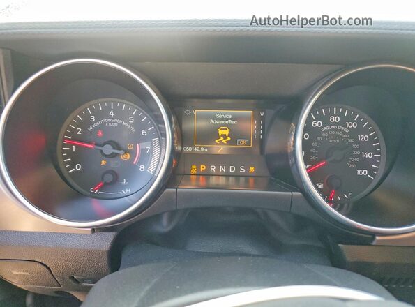 1FATP8UH7N5105397 2022 FORD MUSTANG Черный Вид щитка приборов