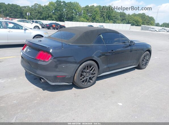 1FATP8UH8G5300024 2016 FORD MUSTANG Black Trasero derecho