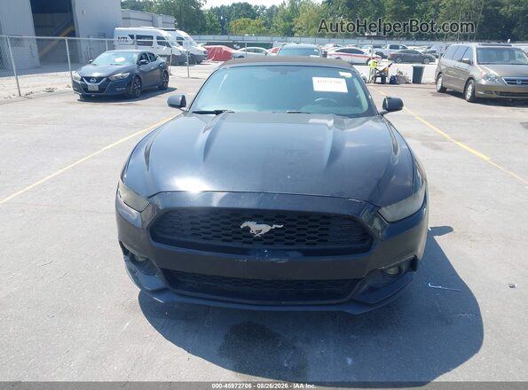 1FATP8UH8G5300024 2016 FORD MUSTANG Black Vista del cuadro de instrumentos