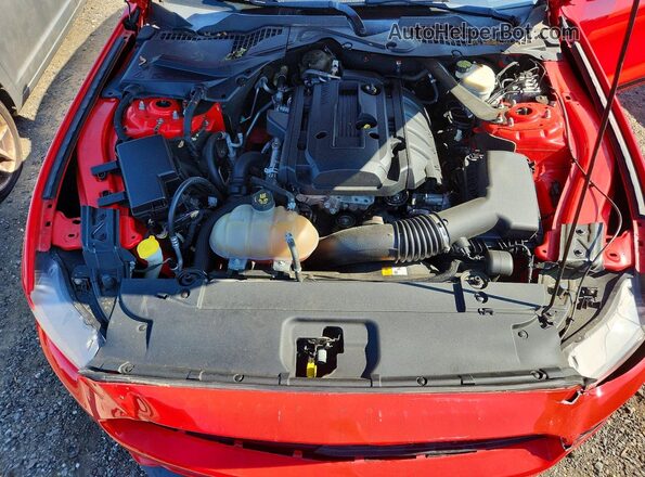 1FATP8UH8H5278575 2017 FORD MUSTANG Red Vista interior trasera