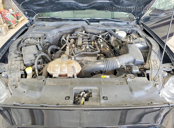 1FATP8UH8J5133400 2018 FORD MUSTANG Черный Вид подкапотного пространства