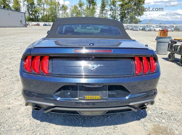 1FATP8UH8M5109473 2021 FORD MUSTANG Black Հետևի տեսք
