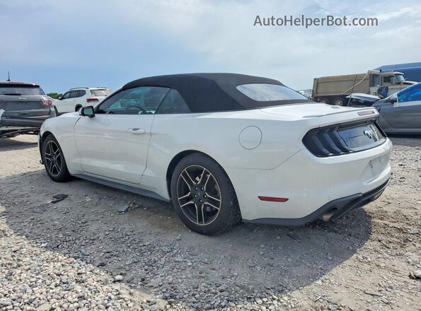 1FATP8UH8M5124958 2021 FORD MUSTANG White Հետևի ձախ