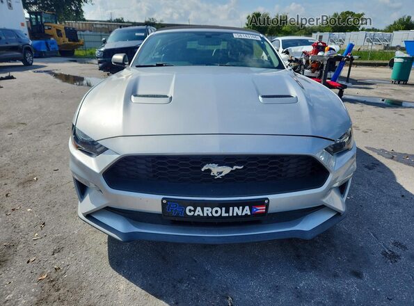 1FATP8UH9K5148599 2019 FORD MUSTANG Silver Vista frontal