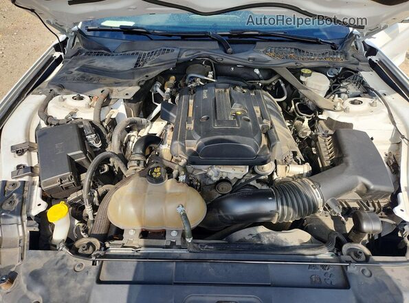 1FATP8UH9K5185734 2019 FORD MUSTANG White Rear interior view