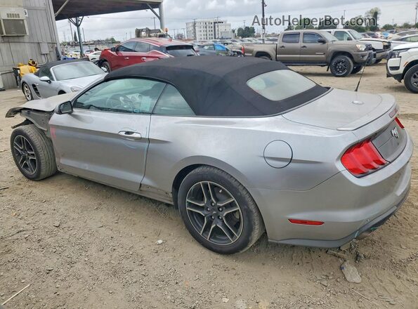 1FATP8UH9L5105950 2020 FORD MUSTANG Silver Trasero izquierdo