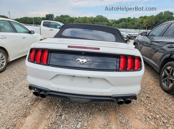 1FATP8UH9L5113580 2020 FORD MUSTANG Белый Вид сзади