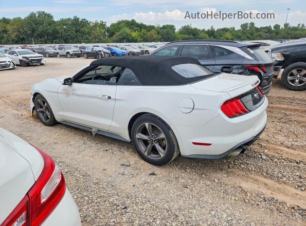 1FATP8UH9L5113580 2020 FORD MUSTANG Белый Задняя левая четверть