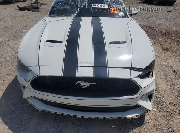 1FATP8UH9L5113580 2020 FORD MUSTANG Белый Вид задней части салона