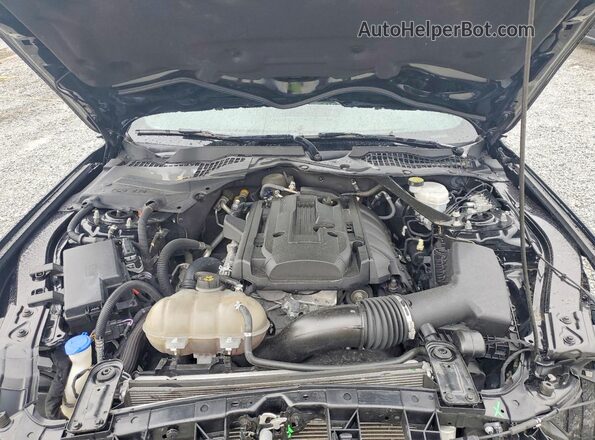 1FATP8UH9L5134977 2020 FORD MUSTANG Черный Вид задней части салона