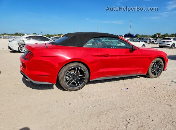 1FATP8UH9M5129649 2021 FORD MUSTANG Red Tył prawy