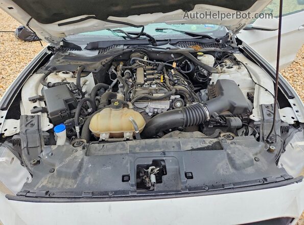 1FATP8UH9N5102033 2022 FORD MUSTANG White Widok wnętrza z tyłu