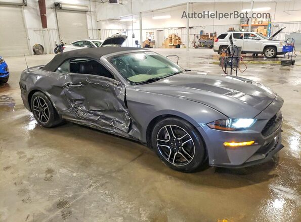 1FATP8UH9N5102971 2022 FORD MUSTANG Gray Przód prawy