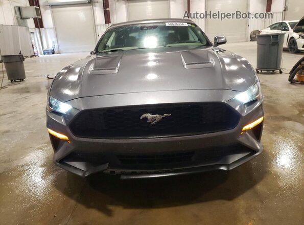 1FATP8UH9N5102971 2022 FORD MUSTANG Gray Widok z przodu