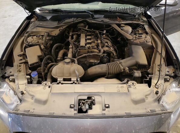 1FATP8UH9N5102971 2022 FORD MUSTANG Gray Widok wnętrza z tyłu