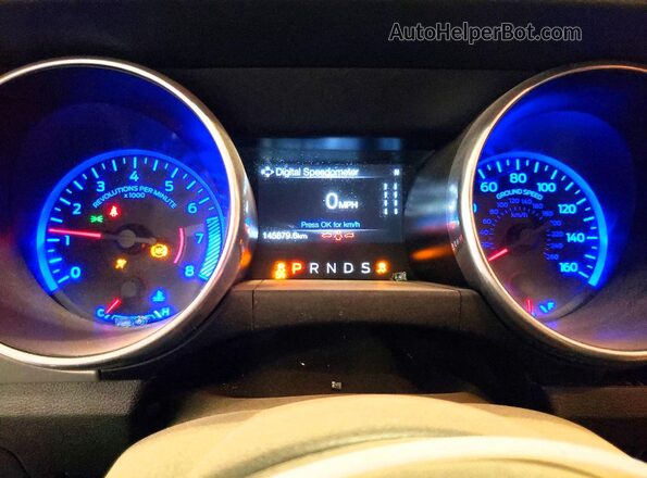 1FATP8UH9N5102971 2022 FORD MUSTANG Gray Widok zestawu wskaźników