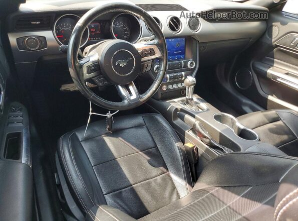 1FATP8UH9N5107099 2022 FORD MUSTANG White Widok deski rozdzielczej