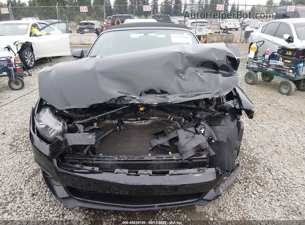 1FATP8UHXG5221695 2016 FORD MUSTANG Black Widok wnętrza z tyłu
