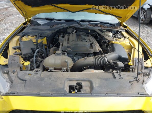 1FATP8UHXH5278982 2017 FORD MUSTANG Yellow Vista trasera