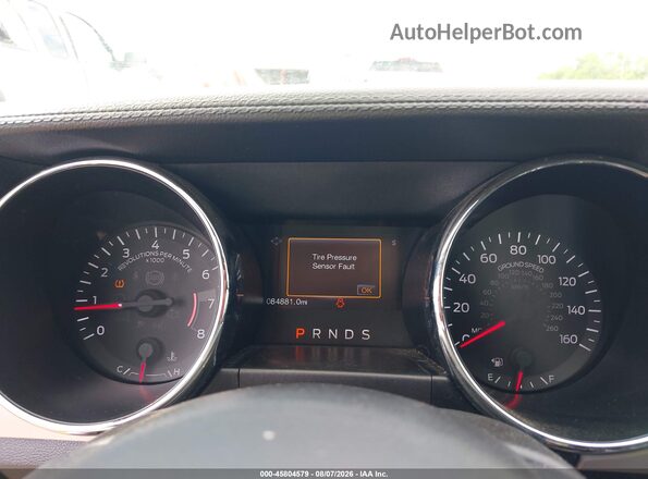 1FATP8UHXH5278982 2017 FORD MUSTANG Yellow Vista de los asientos traseros