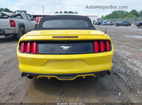 1FATP8UHXH5278982 2017 FORD MUSTANG Yellow 