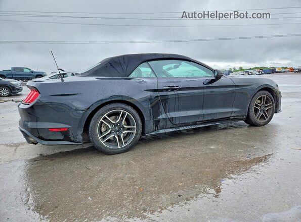 1FATP8UHXJ5111236 2018 FORD MUSTANG Black უკანა მარჯვენა