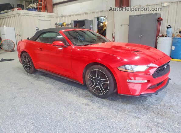 1FATP8UHXK5109603 2019 FORD MUSTANG Red Առջևի աջ