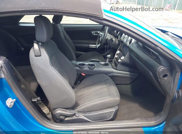 1FATP8UHXK5192210 2019 FORD MUSTANG Blue Սալոնի դիմացի տեսք