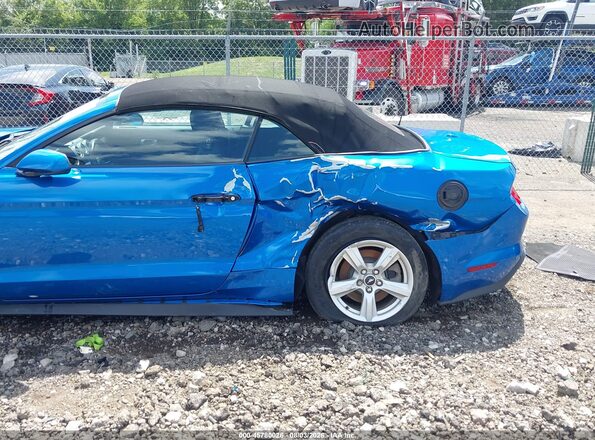1FATP8UHXK5192210 2019 FORD MUSTANG Blue Դիմացի տեսք