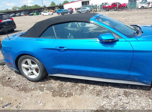 1FATP8UHXK5192210 2019 FORD MUSTANG Blue Սալոնի հետևի տեսք