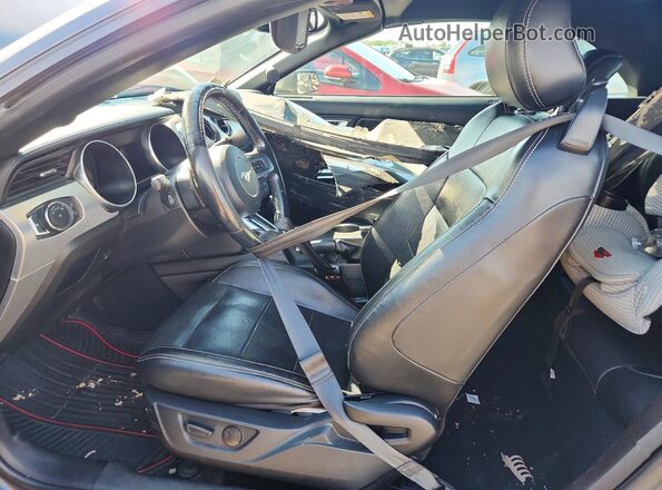 1FATP8UHXL5135748 2020 FORD MUSTANG Gray წინა სალონის ხედი