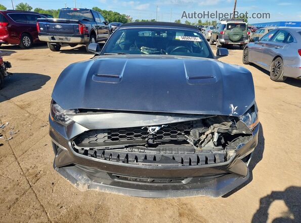 1FATP8UHXL5135748 2020 FORD MUSTANG Gray წინა ხედი